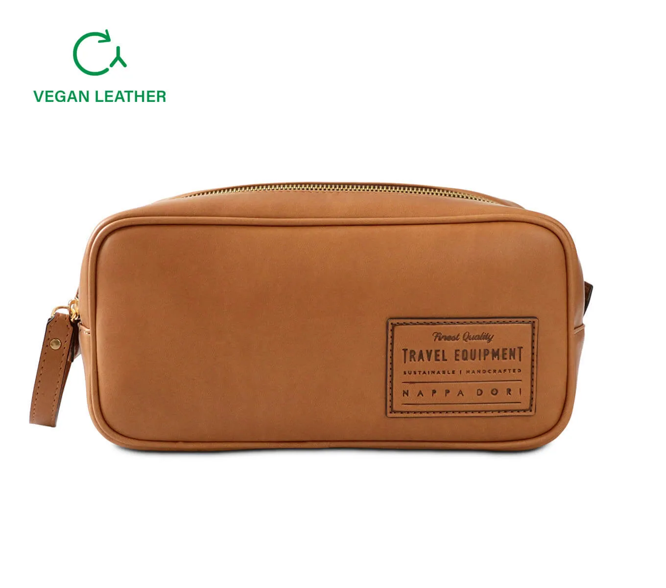 MARLOW DOPP KIT-APPLE LEATHER