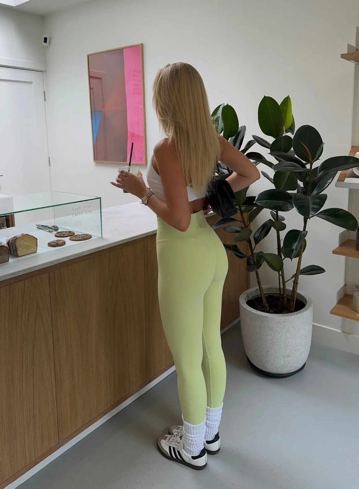 Matcha Shape Seamless Tights