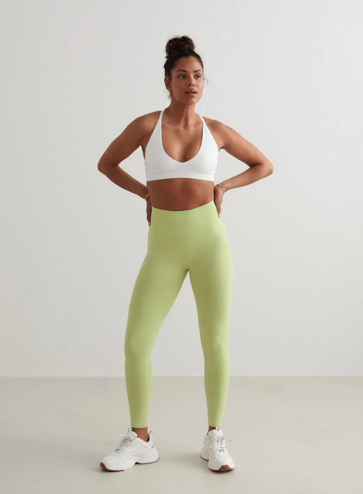 Matcha Shape Seamless Tights