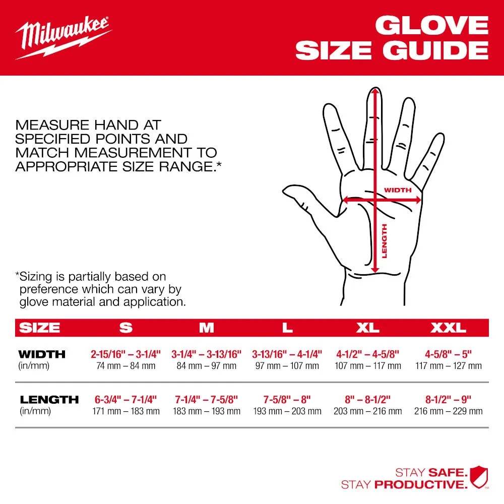 Milwaukee Cut Level 1 Winter Insulated Gloves