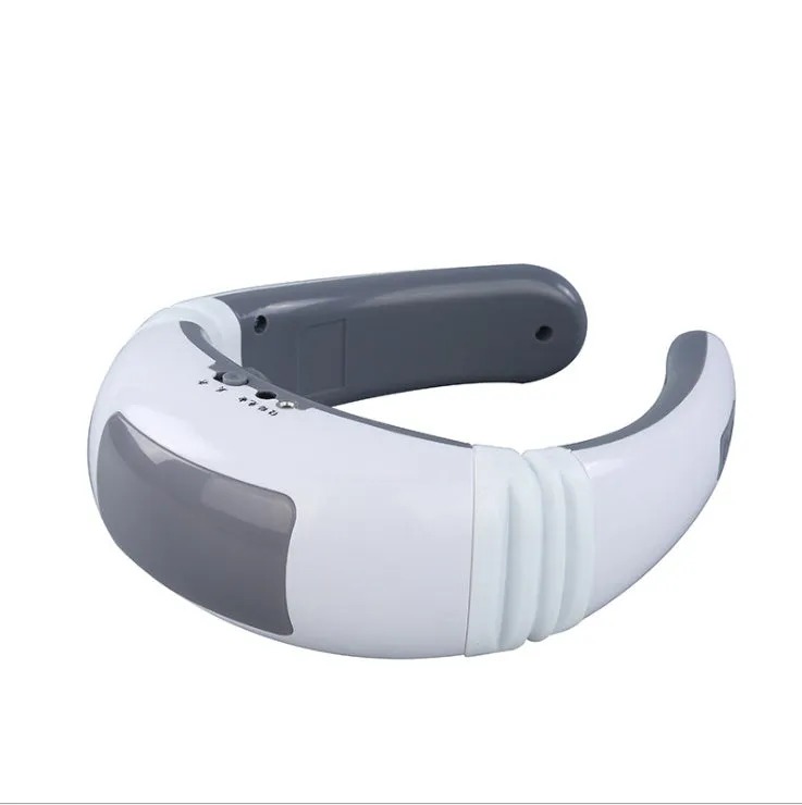 Multi-Functional Neck Traction Device, Electric Neck Massager with Dynamic Neck Stretching Heat Therapy