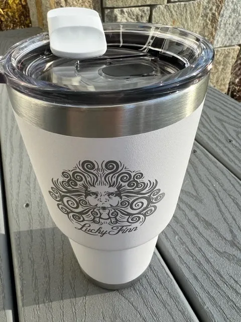 NEW 30oz Mag Lid Insulated Tumbler with Laser Etched Aeolus Logo