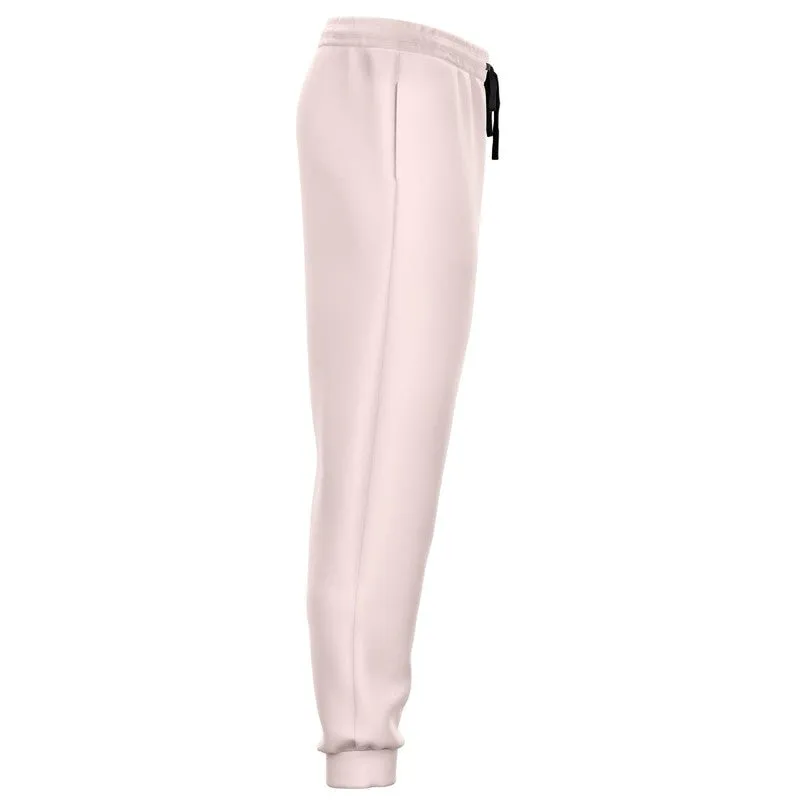 Pale Pink Joggers | Unisex | with PLUS sizes | Bright Pale Pink | C0M10Y5K0