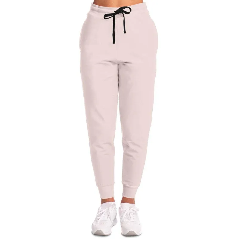 Pale Pink Joggers | Unisex | with PLUS sizes | Bright Pale Pink | C0M10Y5K0