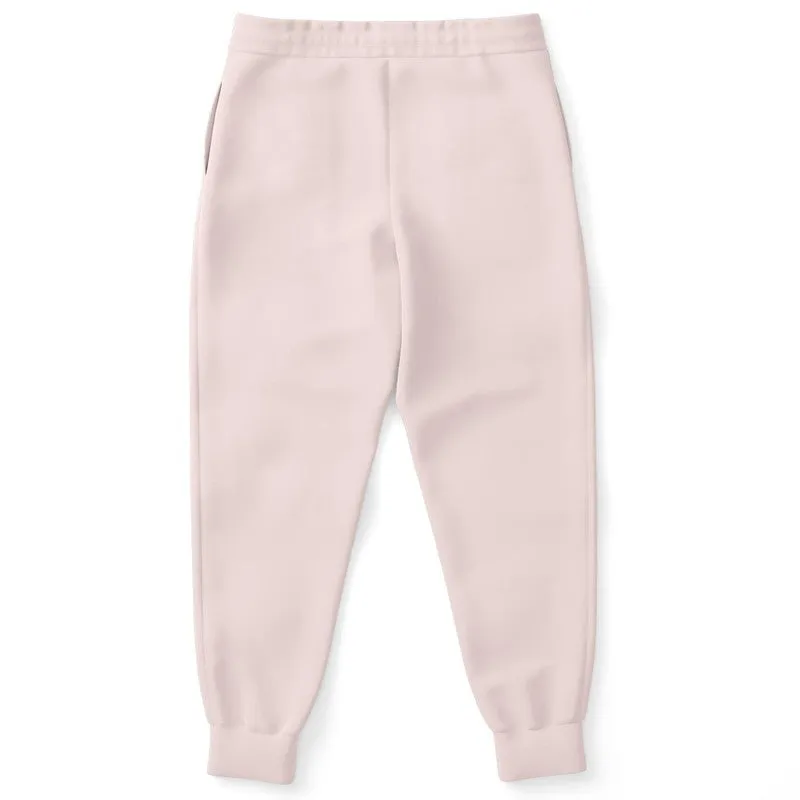 Pale Pink Joggers | Unisex | with PLUS sizes | Bright Pale Pink | C0M10Y5K0