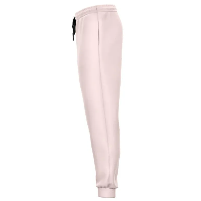 Pale Pink Joggers | Unisex | with PLUS sizes | Bright Pale Pink | C0M10Y5K0