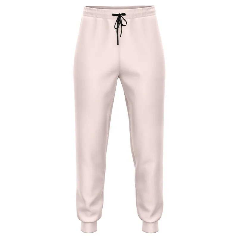 Pale Pink Joggers | Unisex | with PLUS sizes | Bright Pale Pink | C0M10Y5K0