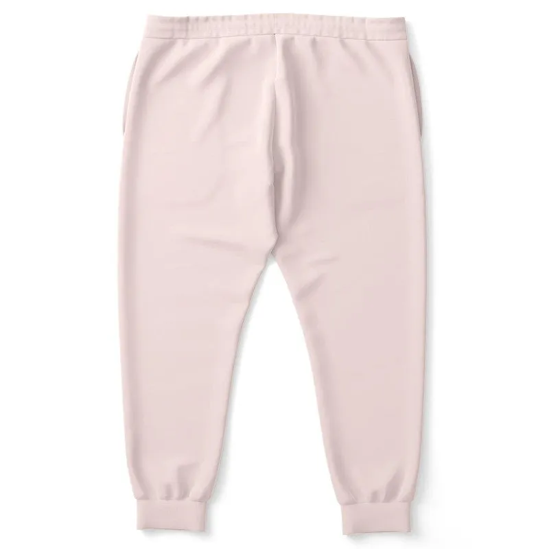 Pale Pink Joggers | Unisex | with PLUS sizes | Bright Pale Pink | C0M10Y5K0