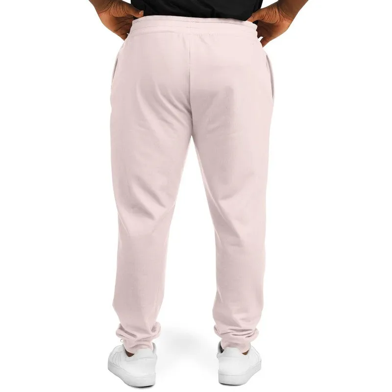 Pale Pink Joggers | Unisex | with PLUS sizes | Bright Pale Pink | C0M10Y5K0