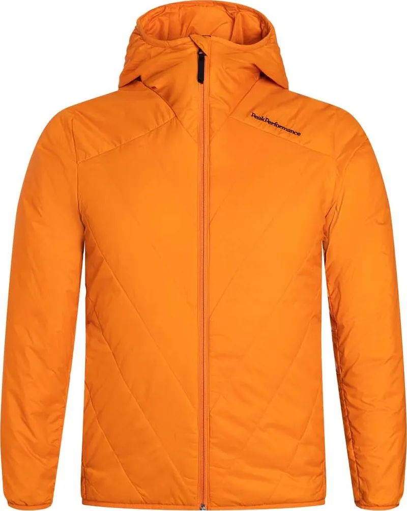 Peak Performance Men&#x27;s Insulated Hybrid Hood Orange Flare | Buy Peak Performance Men&#x27;s Insulated Hybrid Hood Orange Flare here | Outnorth