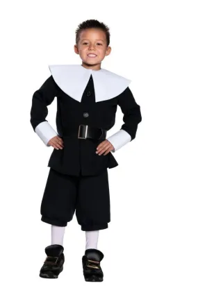 Pilgrim Boy Boys Costume Lg