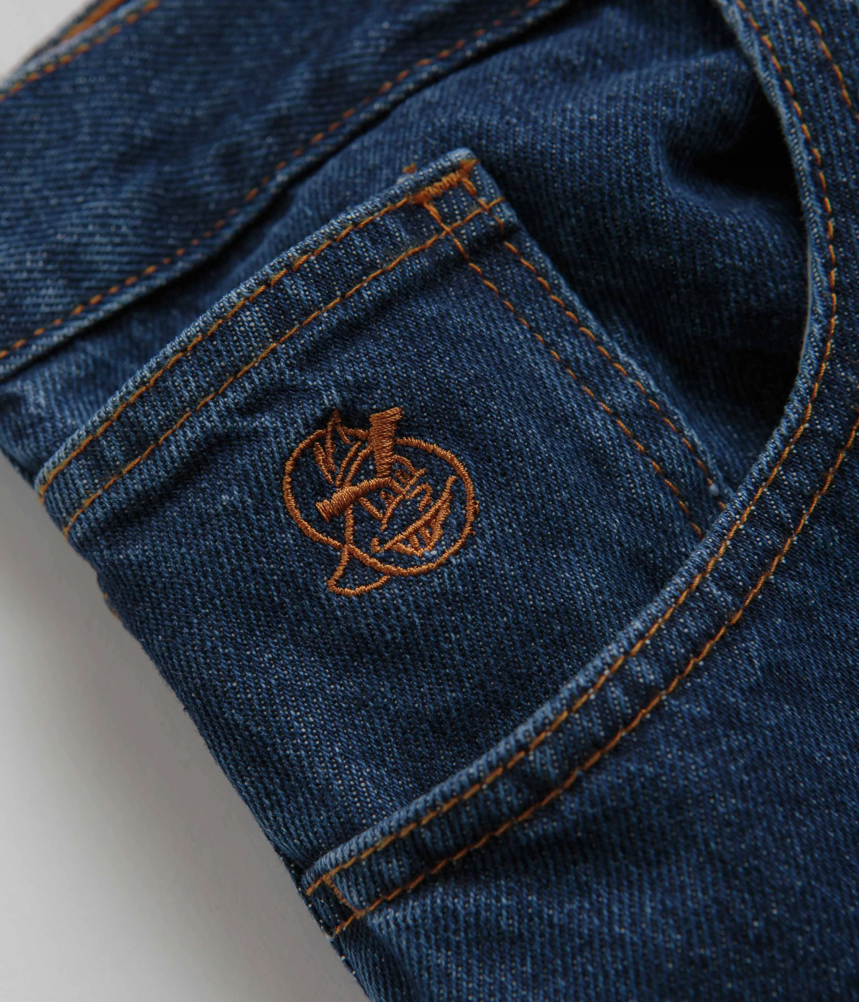 Polar 93 Denim Jeans - Dark Blue