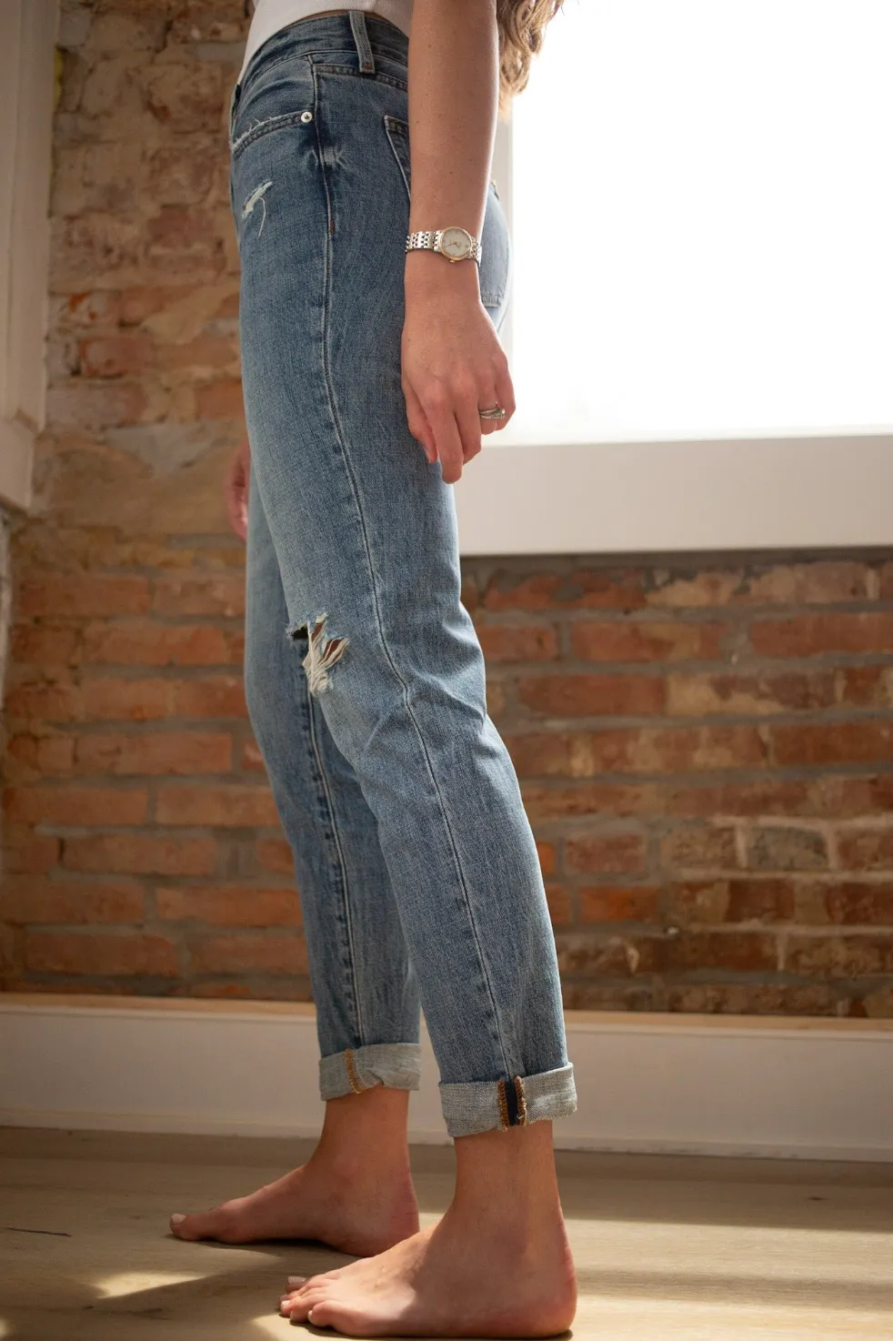 Presley Relaxed Roller Jeans