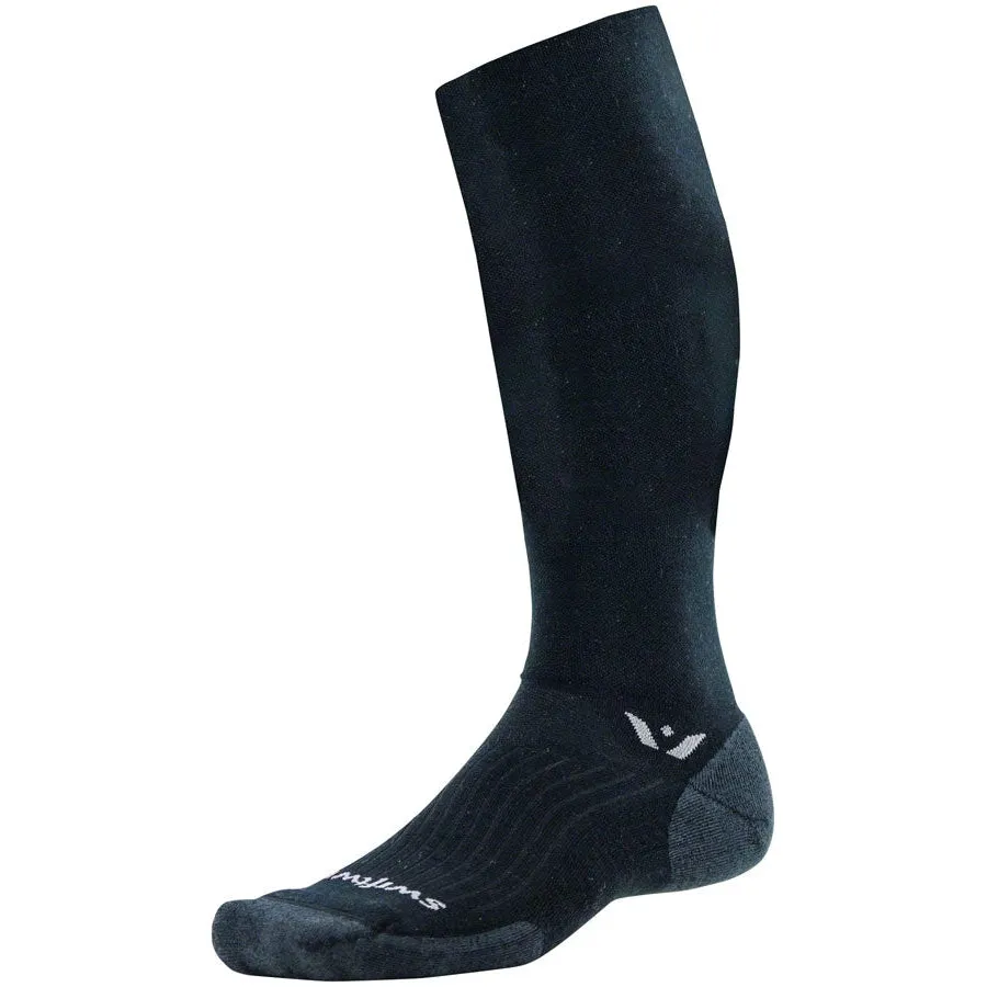 Pursuit Twelve Wool Bike Socks - Black