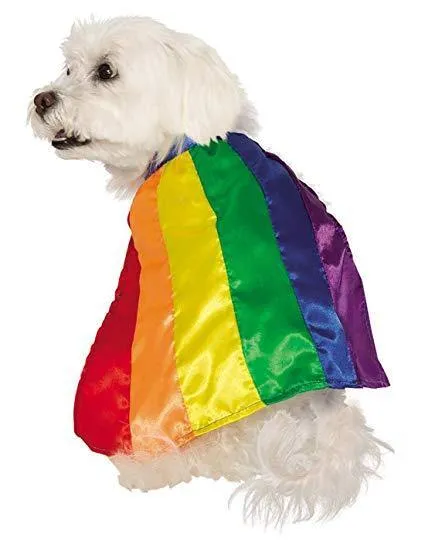 Rainbow Pet Cape