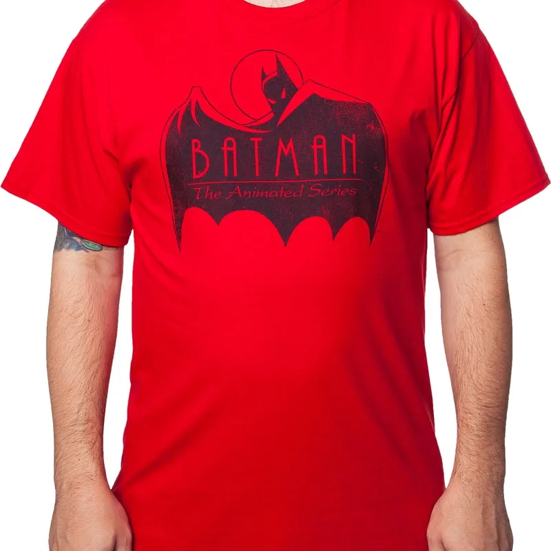 Red Cape Batman The Animated Series T-Shirt