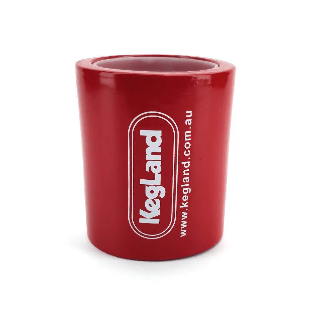 Red Foam Insulated Cannular / KegLand Can Holder / Stubby