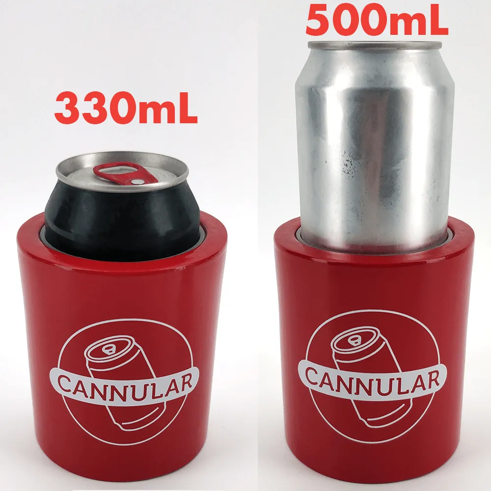 Red Foam Insulated Cannular / KegLand Can Holder / Stubby