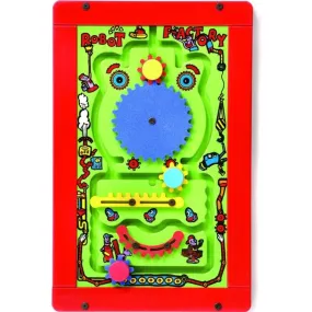 Robot Factory Wall Gear Activity Toy