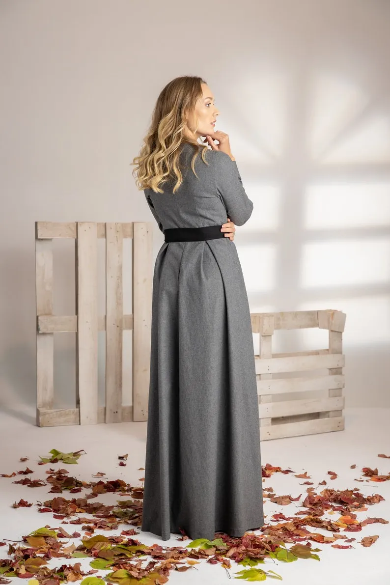 Romantic Maxi Winter Dress