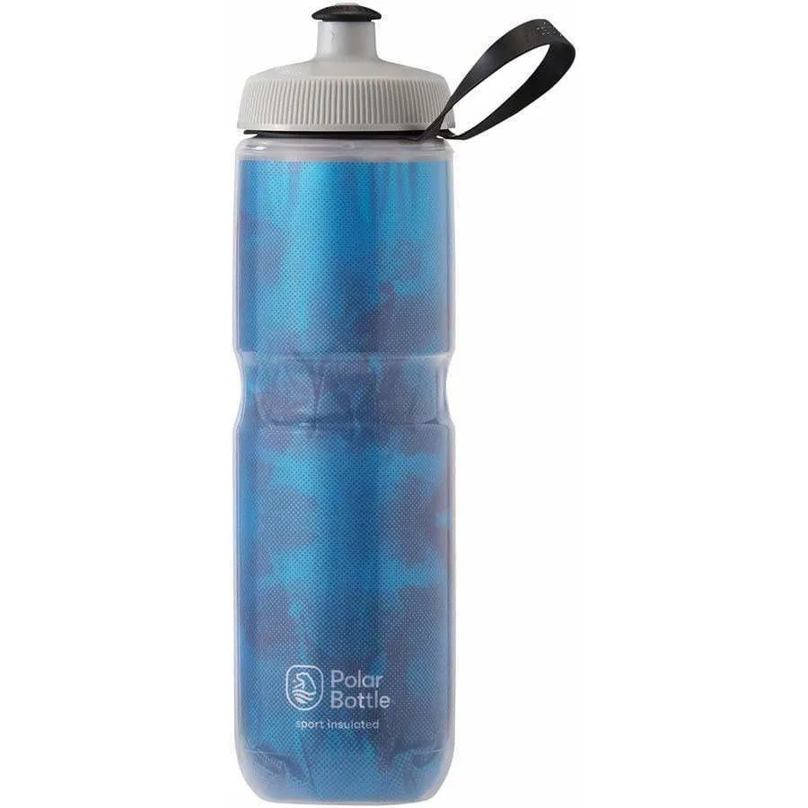 Sport Insulated Fly Dye Bike Water Bottle - 24oz, Electric Blue