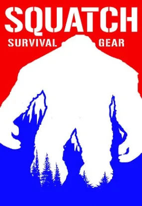 Squatch Survival Gear Logo Sticker