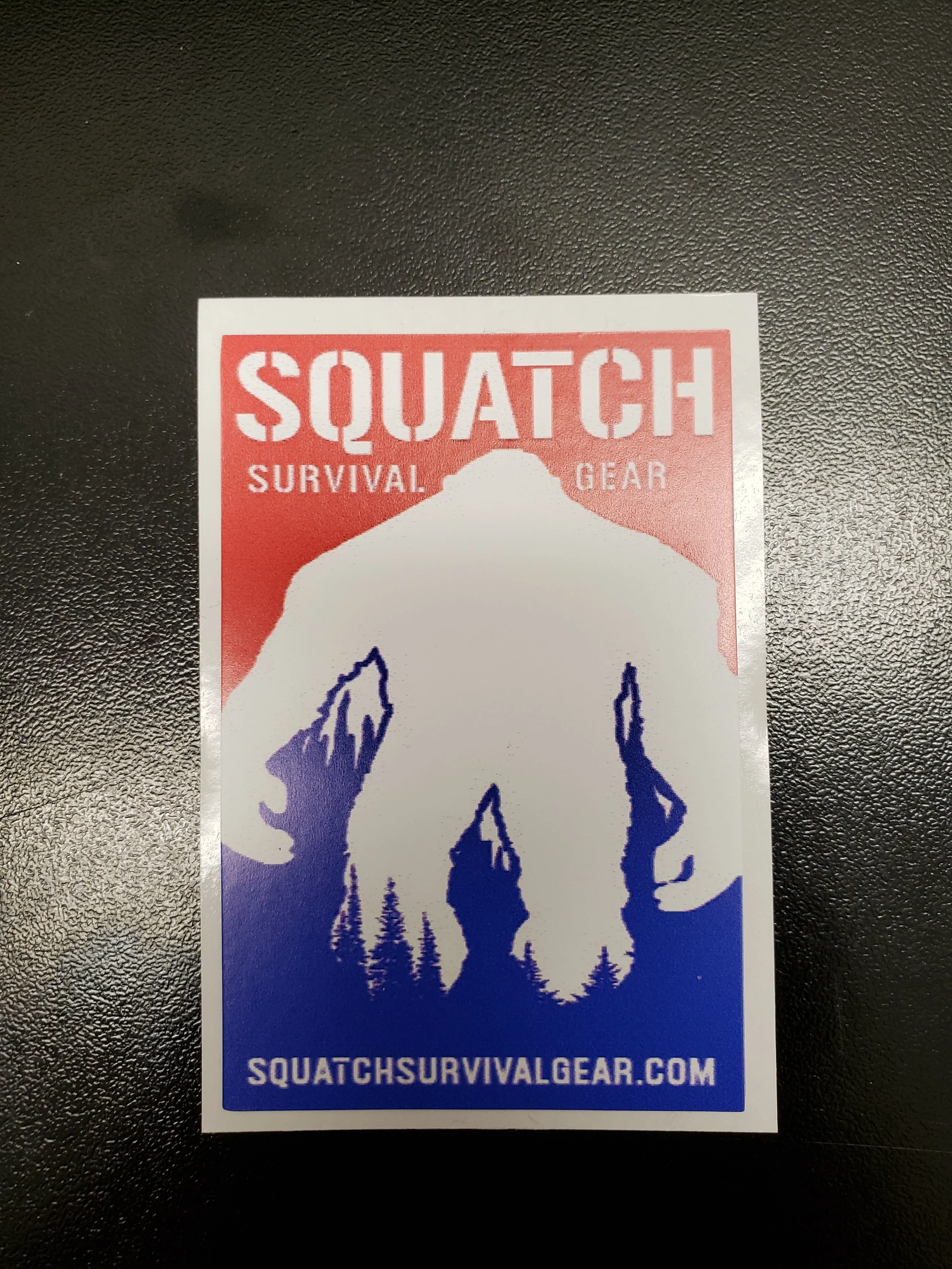 Squatch Survival Gear Logo Sticker