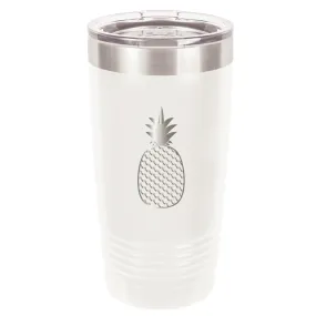 Stainless Steel Pineapple Coffee Tumbler