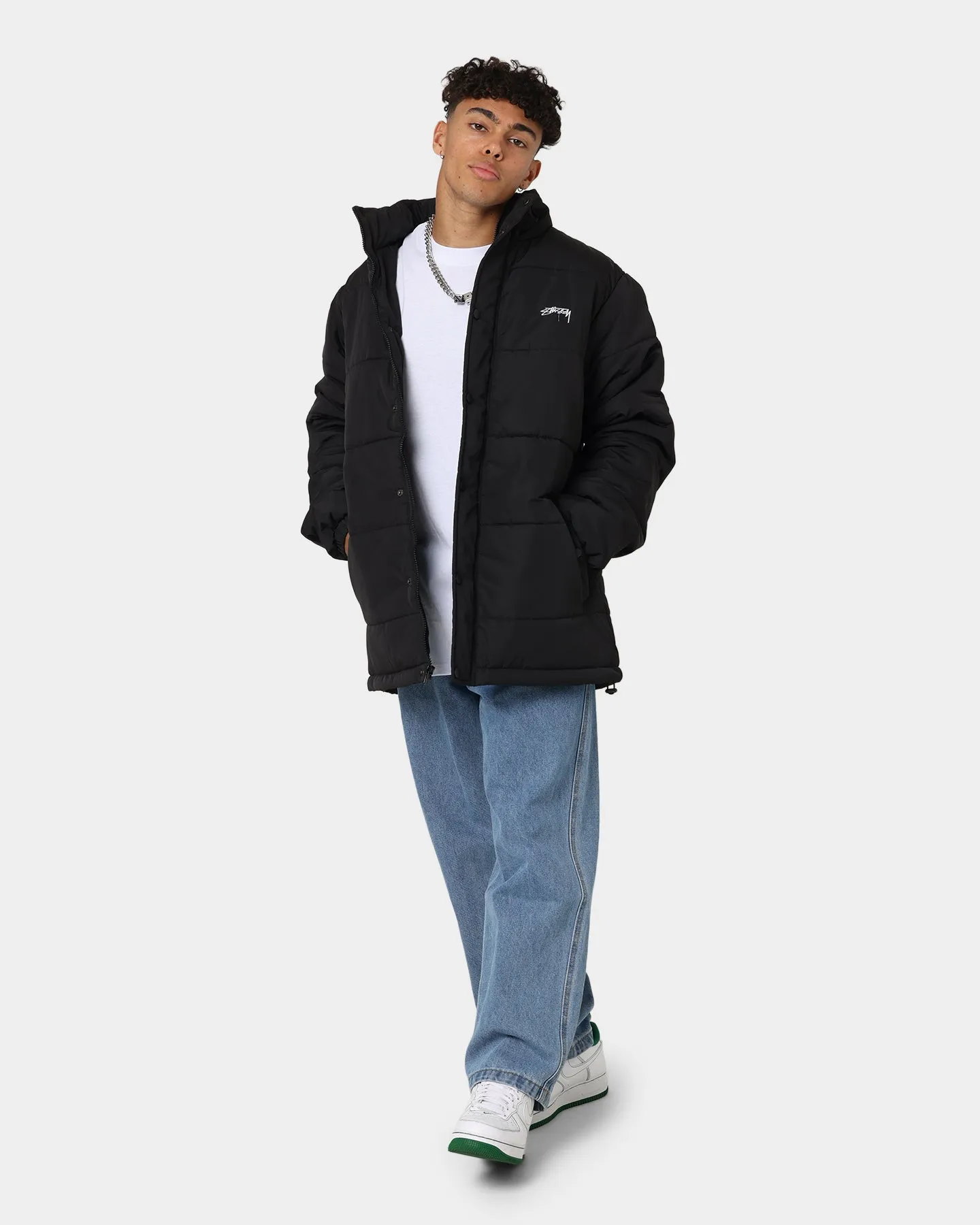 Stussy Aurora Puffa Jacket Black