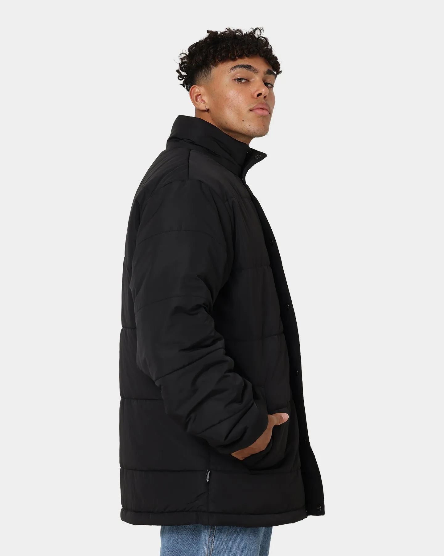 Stussy Aurora Puffa Jacket Black