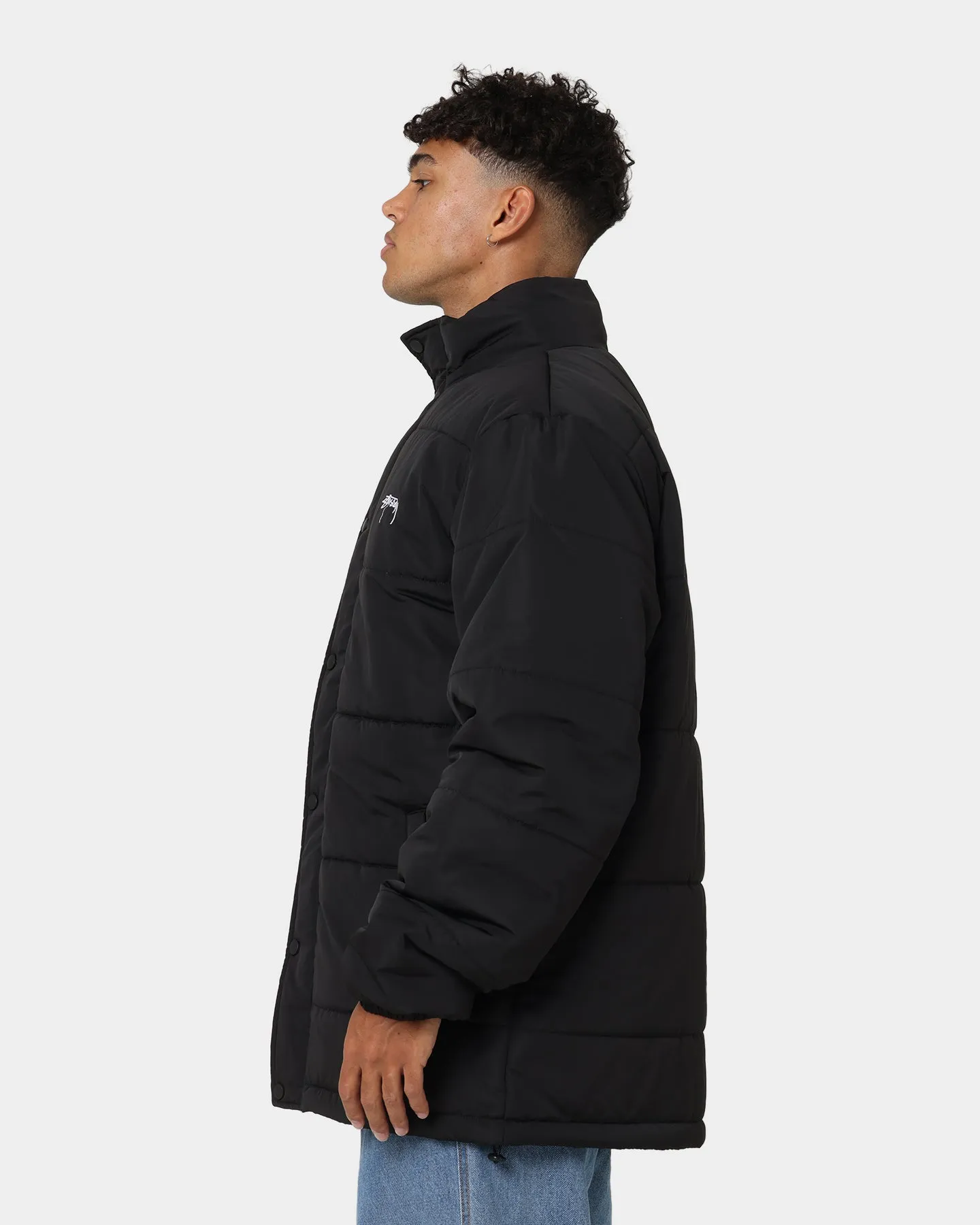 Stussy Aurora Puffa Jacket Black