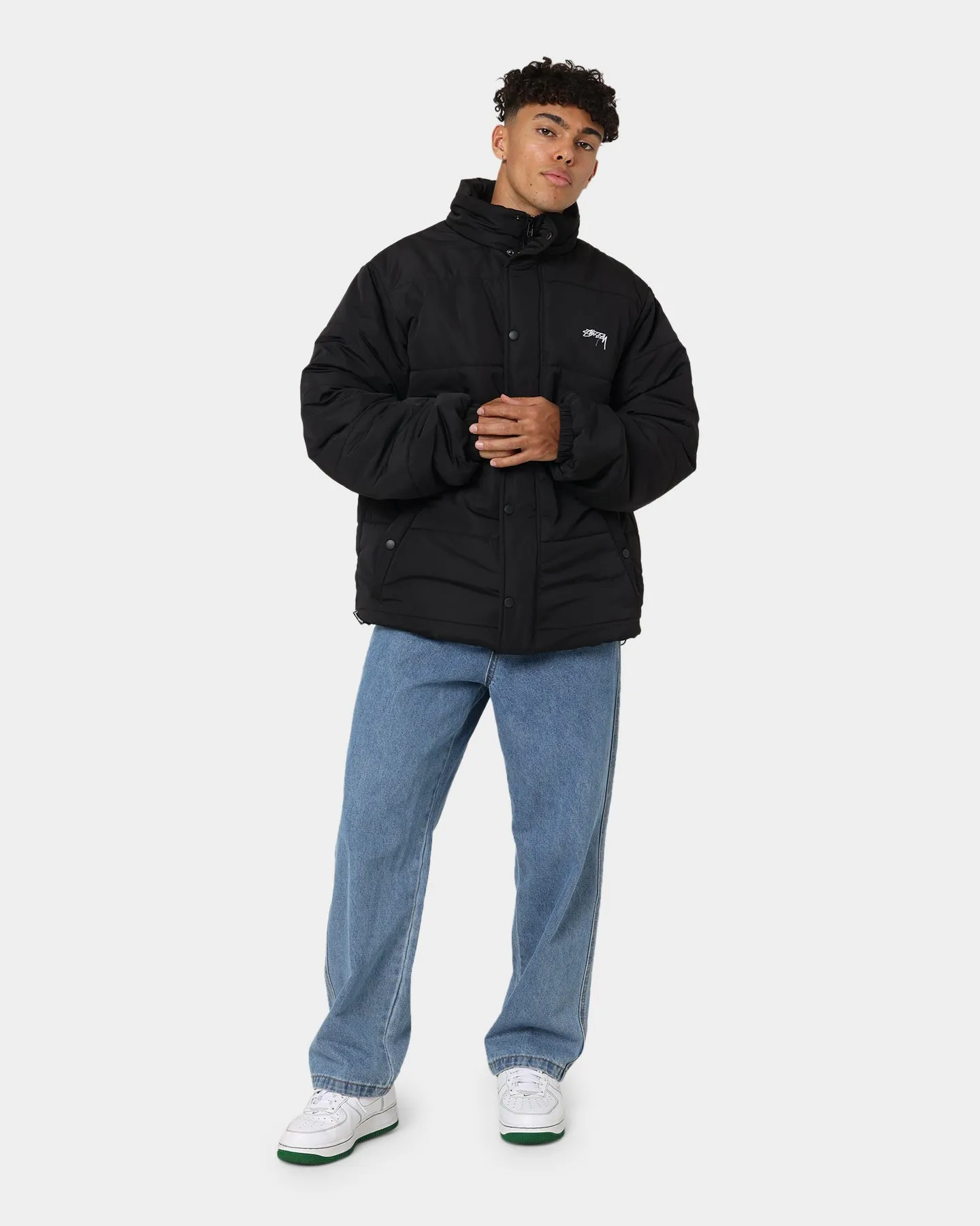 Stussy Aurora Puffa Jacket Black