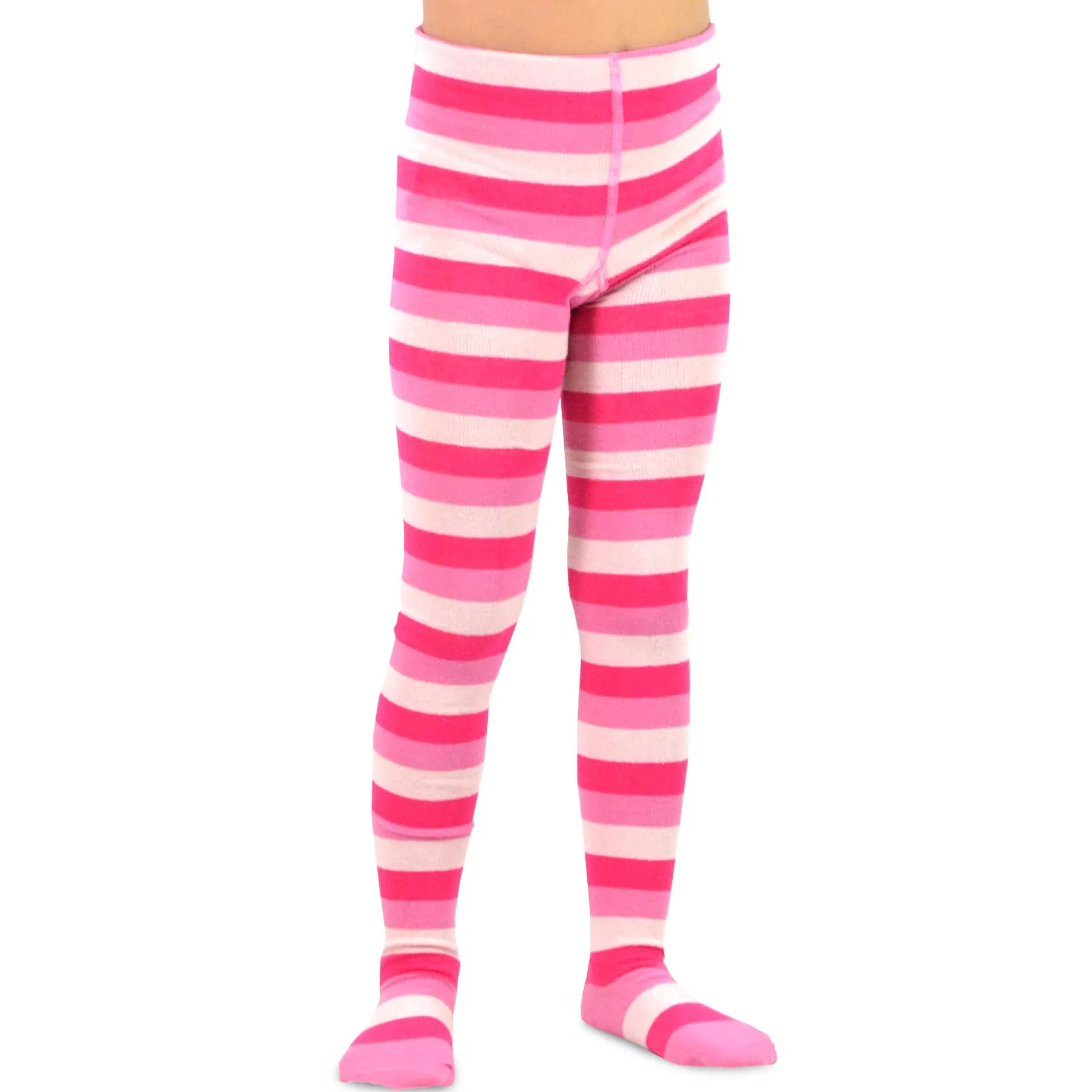 TeeHee Socks Kid's Casual Cotton Tights Stripes 3-Pack (70309)