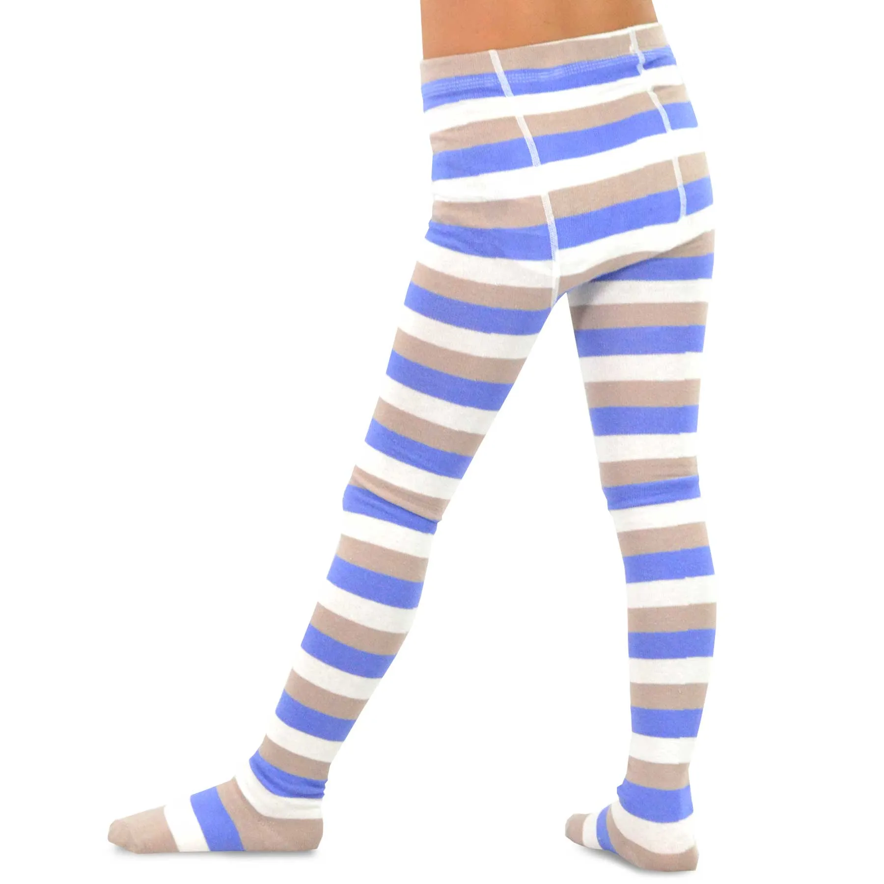 TeeHee Socks Kid's Casual Cotton Tights Stripes 3-Pack (70309)