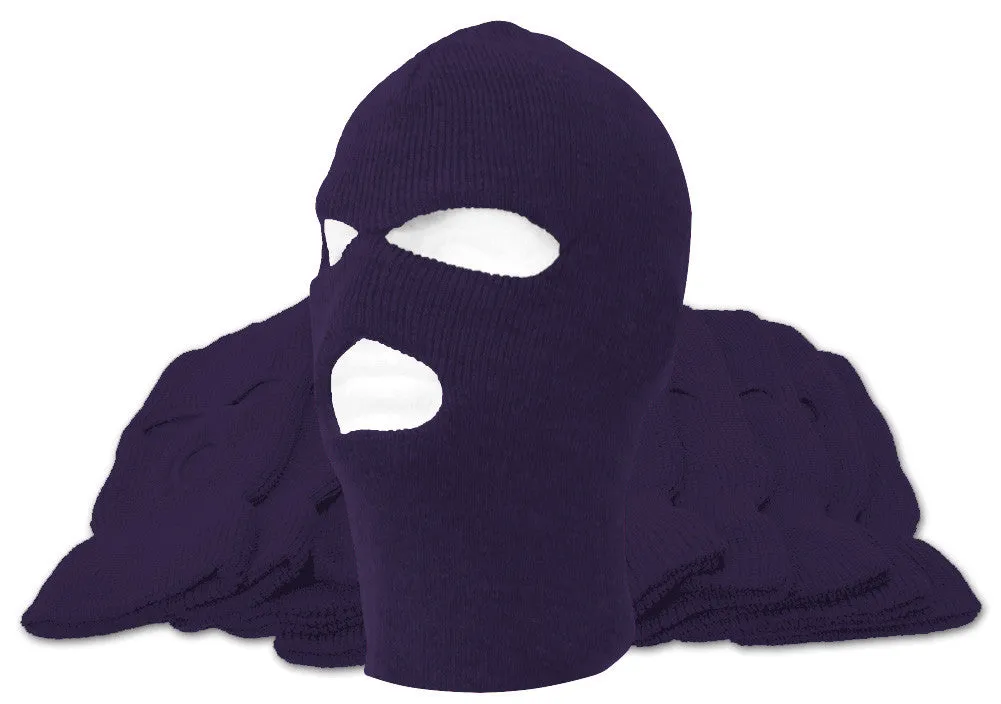 TopHeadwear 3-Hole Winter Ski Mask