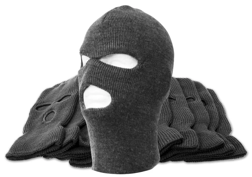 TopHeadwear 3-Hole Winter Ski Mask