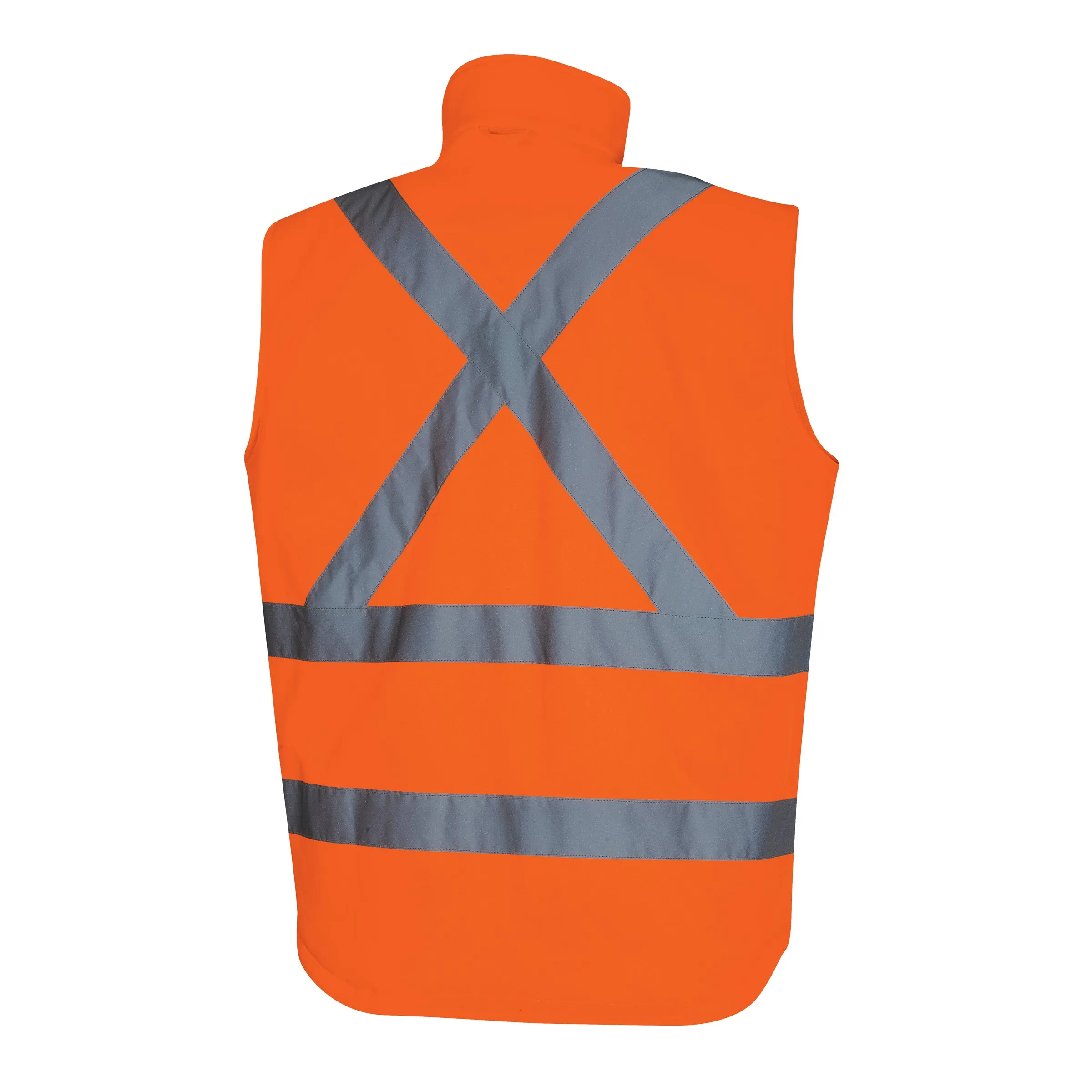 Tru Workwear Hi Vis 3 in 1 Jacket c/w Removable Inner Fleece Vest & Reflective Tape TJ1911T5