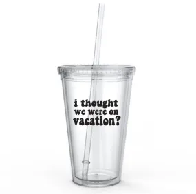 Vacation- Winter House Tumbler Cup