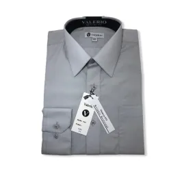 Valerio Grey Dress Shirt (NEW)