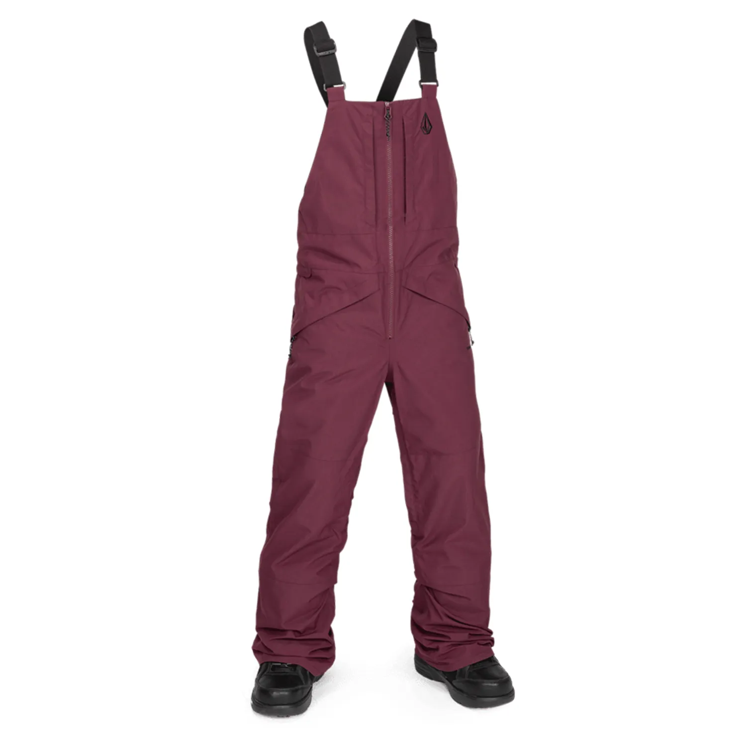 Volcom Kids Barkley Insulated Bib Overall 2025 Burgundy