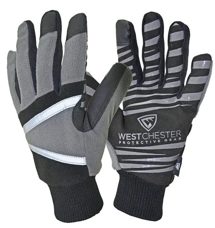 West Chester 96650/XL Winter Gloves, XL, 10-3/8 in L, Reinforced, Wing Thumb, Hook and Loop, Wrist Strap Cuff :PR: QUANTITY: 1