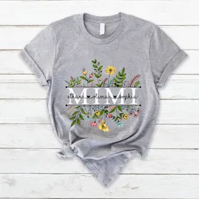 Wildflowers Mimi And Grandkids T Shirt