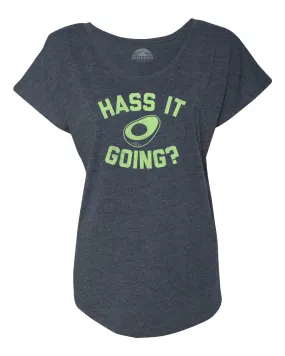 Women's Hass It Going Avocado Scoop Neck T-Shirt