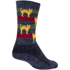 Wool Catz Bike Socks - Gray